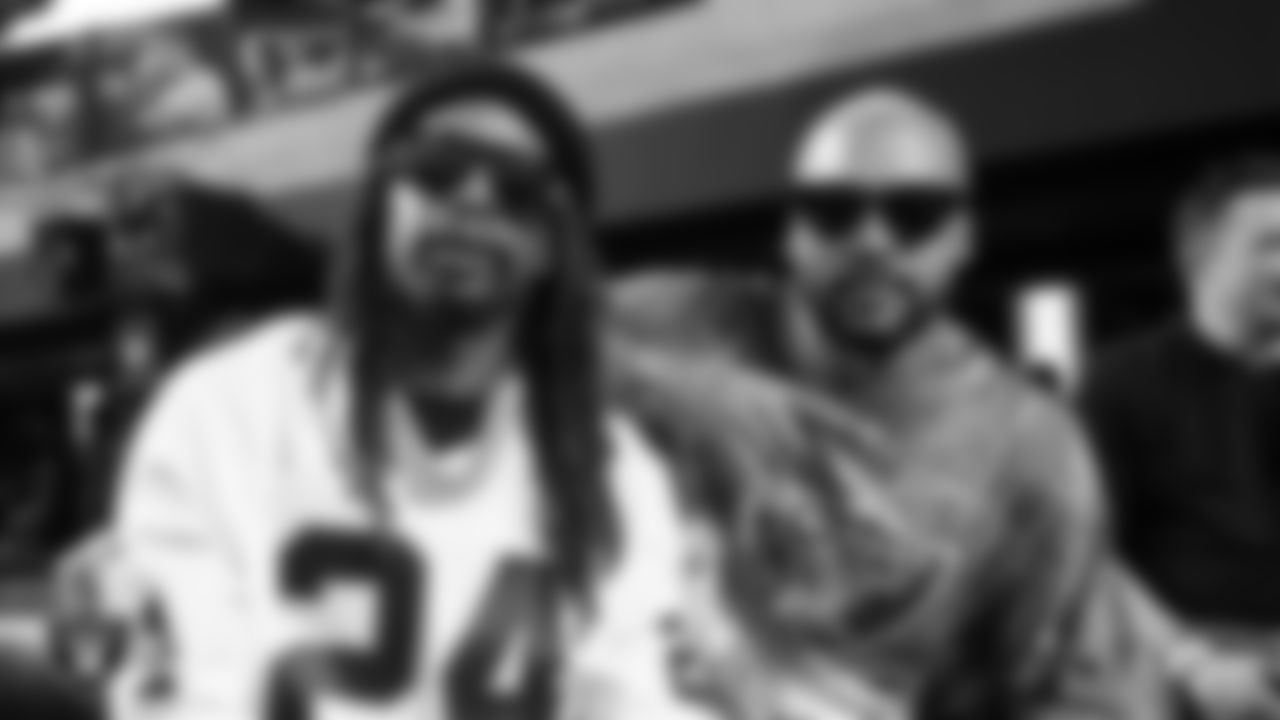 Rapper Lil Jon in the Wynn Field Club before the Las Vegas Raiders regular season home game against the Kansas City Chiefs.