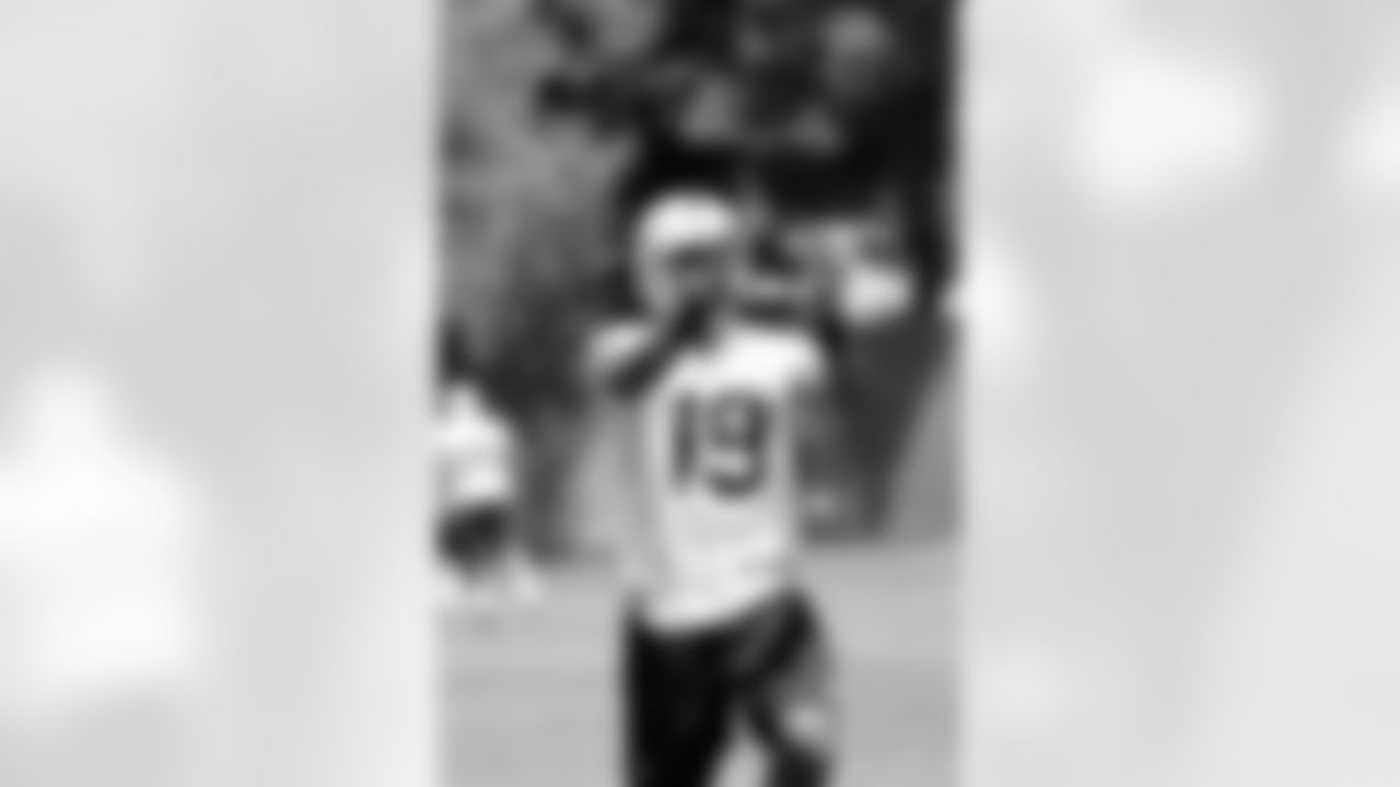 WR Brice Butler gets ready to make the catch.