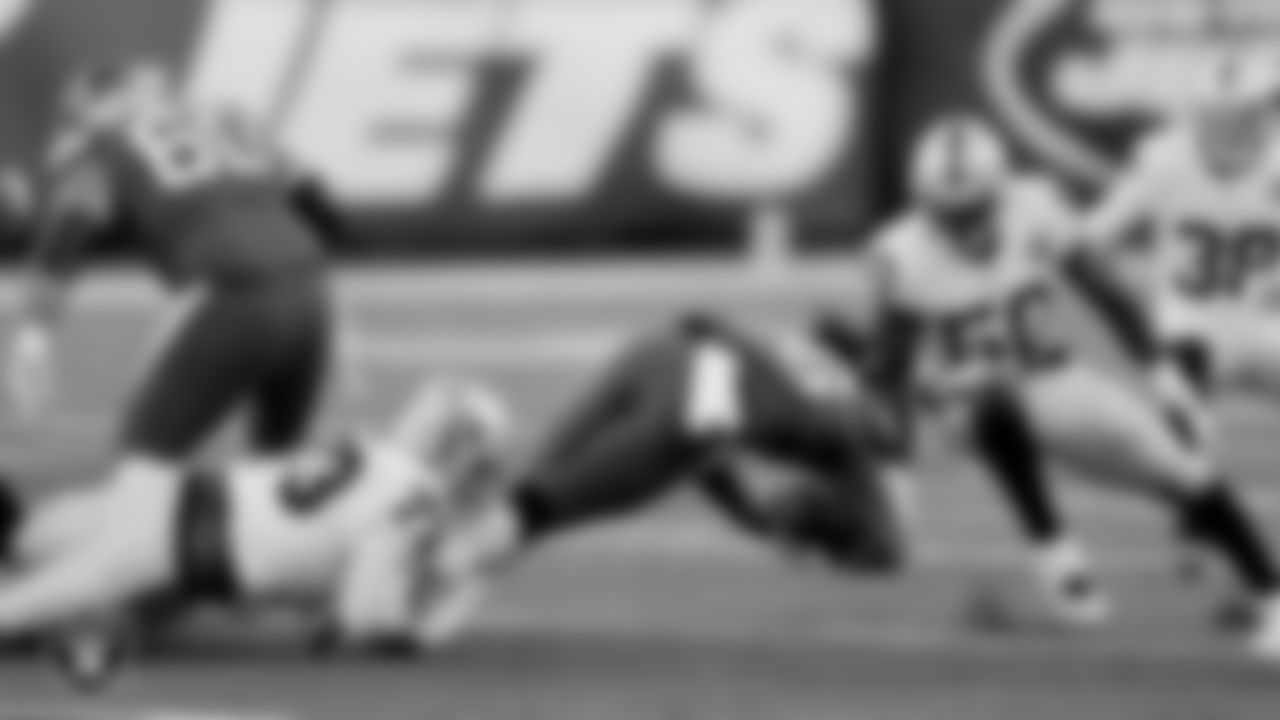 Las Vegas Raiders defensive tackle Maurice Hurst (73) during the regular season game against the New York Jets at MetLife Stadium.