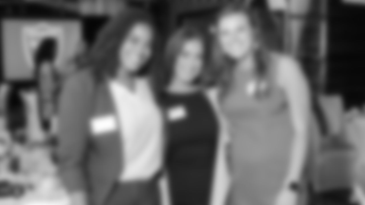 Members from the Raiders Women's Association kickoff the season with a welcome event at the M Resort, Friday, September 7, 2018, in Henderson, Nevada.