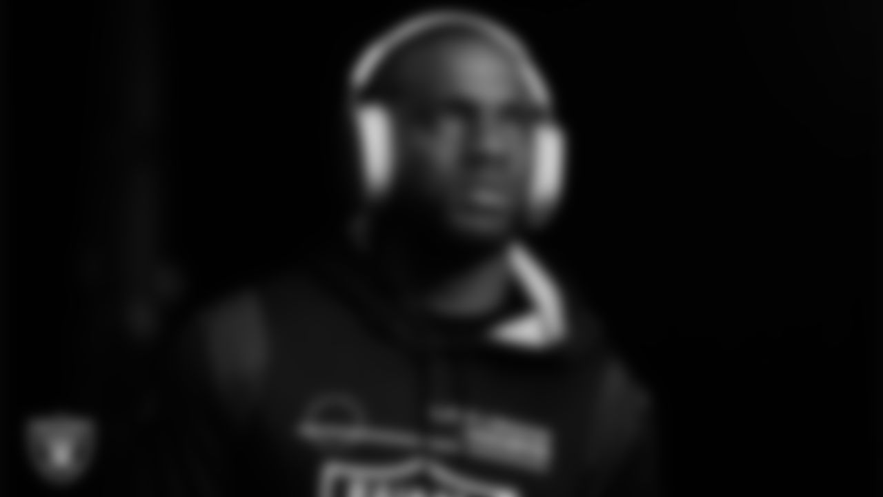 Las Vegas Raiders cornerback Casey Hayward Jr. (29) walks down the tunnel before the regular season home game against the Philadelphia Eagles.