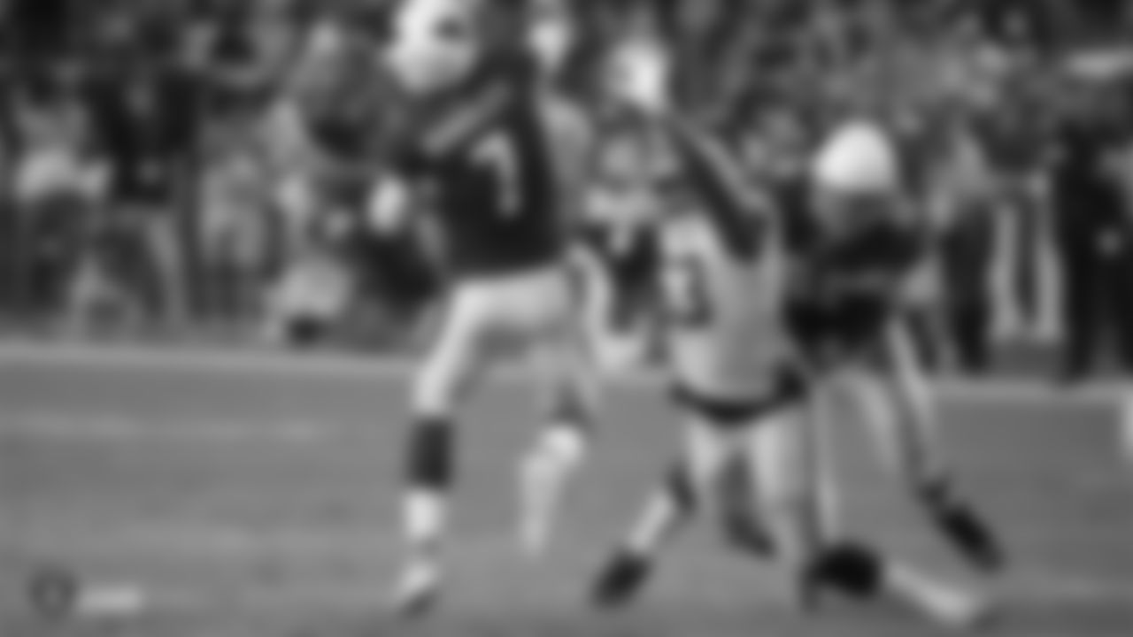 The Raiders preseason game against the Arizona Cardinals at State Farm Stadium.