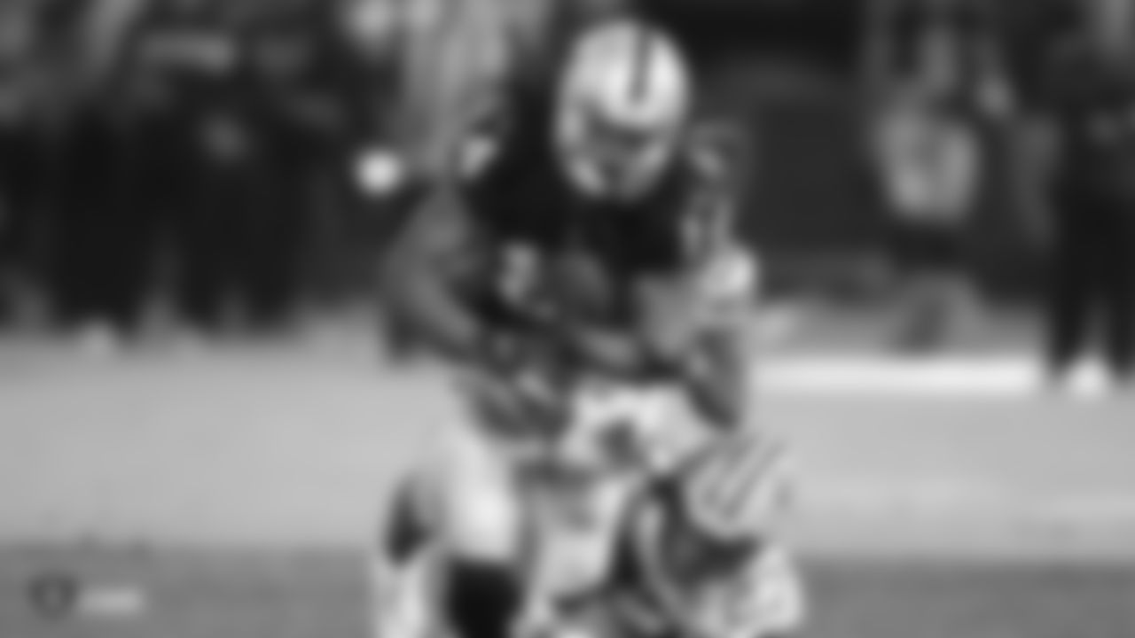 The Oakland Raiders preseason game against the Green Bay Packers at Oakland-Alameda County Coliseum, Friday, August 24, 2018, in Oakland, California.
