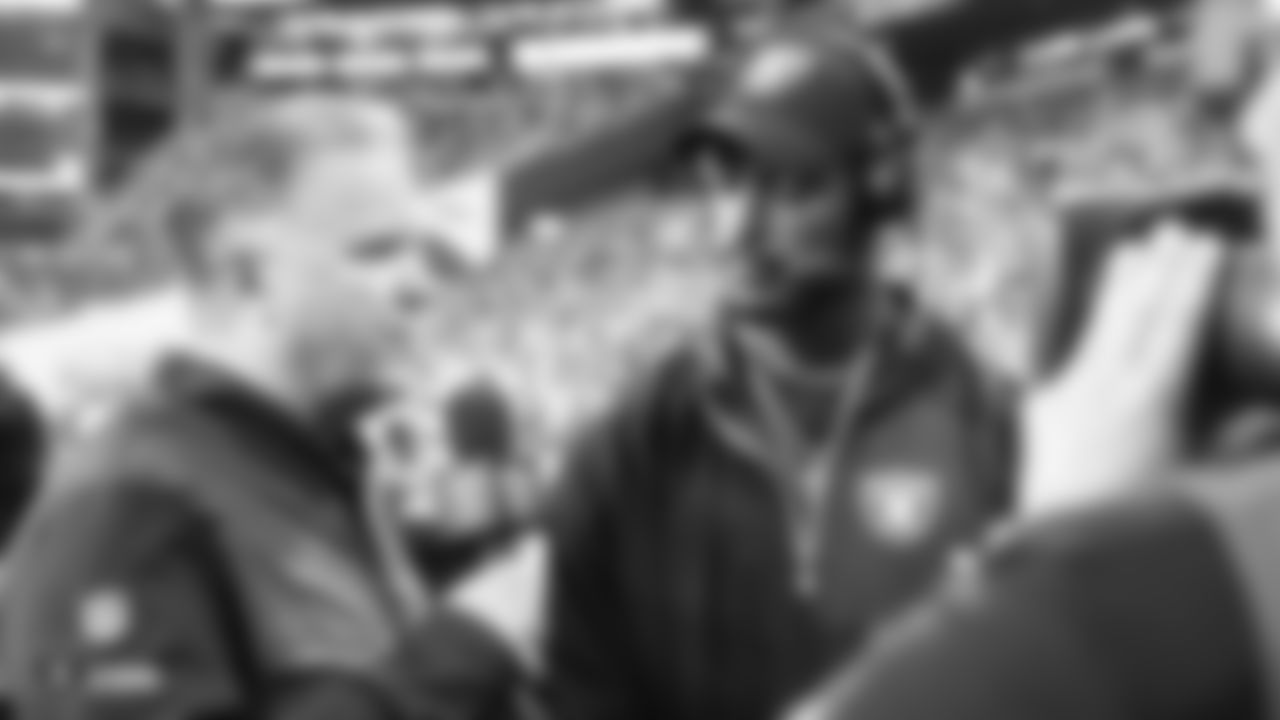 The Oakland Raiders preseason game against the Seattle Seahawks at CenturyLink Field, Thursday, August 30, 2018, in Seattle, Washington.