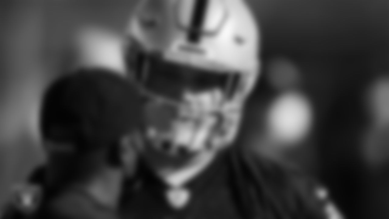 Las Vegas Raiders fullback Alec Ingold (45) during practice at Intermountain Healthcare Performance Center.