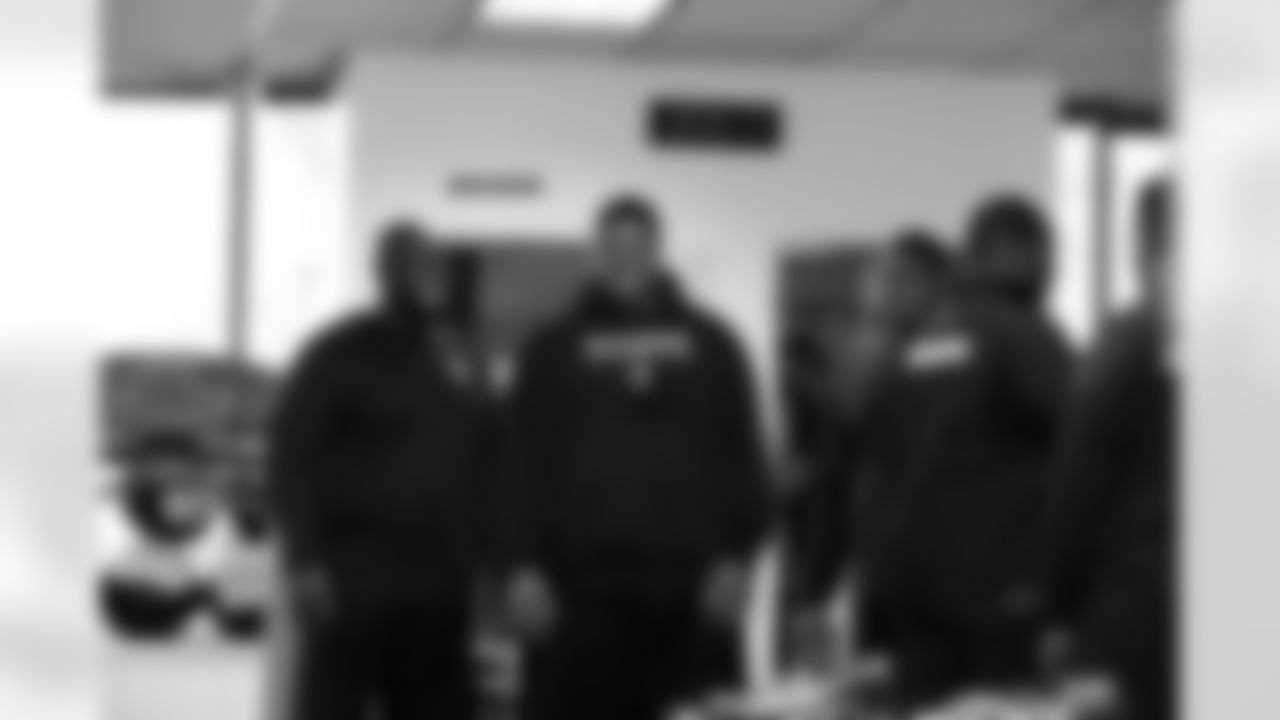C Rodney Hudson and OL Khalif Barnes