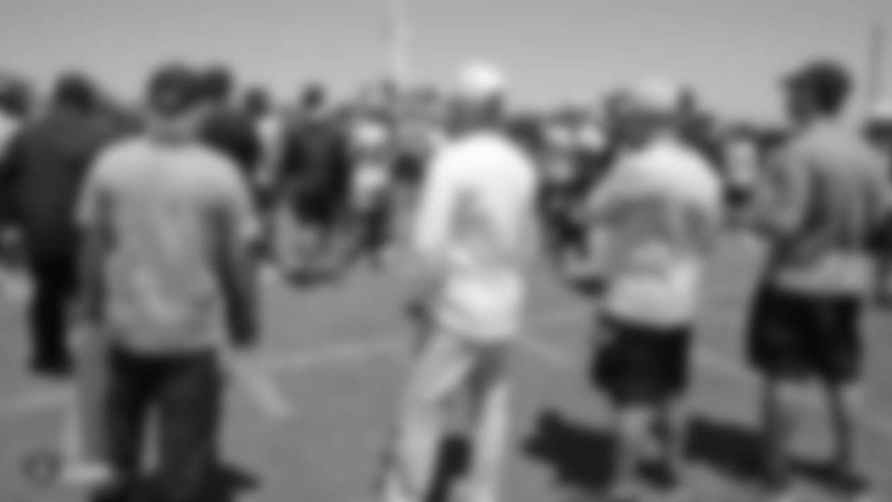 Raiders owner Mark Davis at a Mandatory Minicamp at the Raiders Practice Facility in Alameda, Calif.