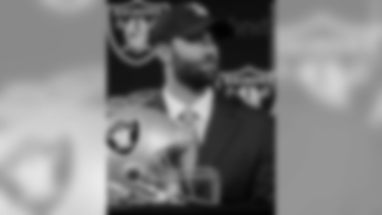 New Raiders QB Matt Schaub answers questions at his introductory press conference.