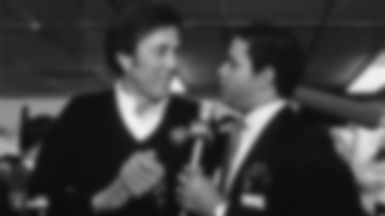 Tom Flores began his career as the first quarterback to don the Silver and Black. He went on to coach two Super Bowl winning seasons for the Raiders in 1981 and 1984.