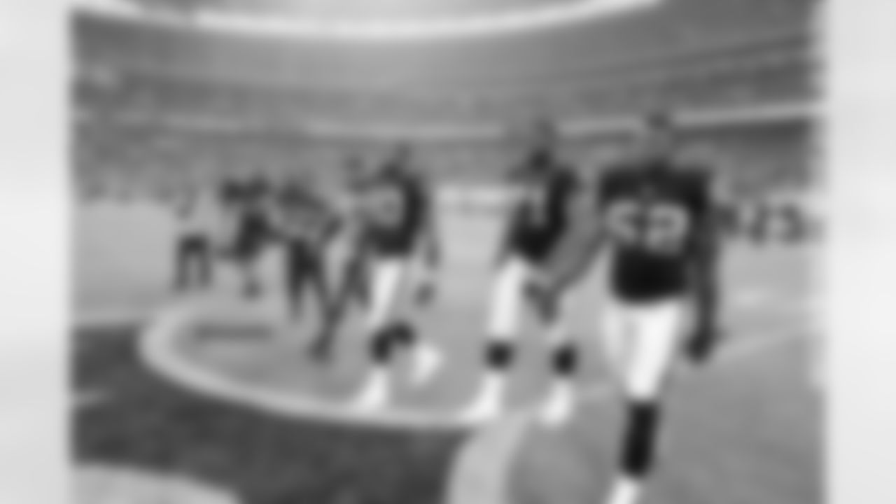 Raiders captains - RB Darren McFadden, T Menelik Watson and LB Khalil Mack