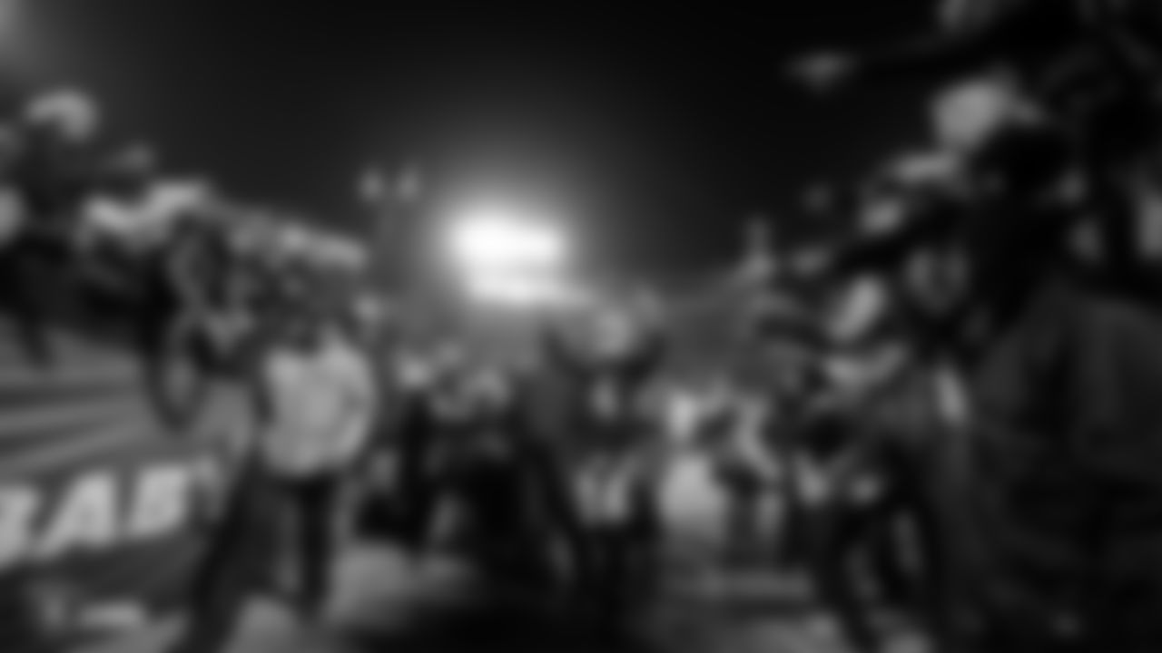 Oakland Raiders quarterback Derek Carr (4) after the Oakland Raiders regular season game against the Denver Broncos at Oakland Alameda-County Coliseum on Monday, December 24th, 2018, in Oakland, California. The Oakland Raiders won 27-14.