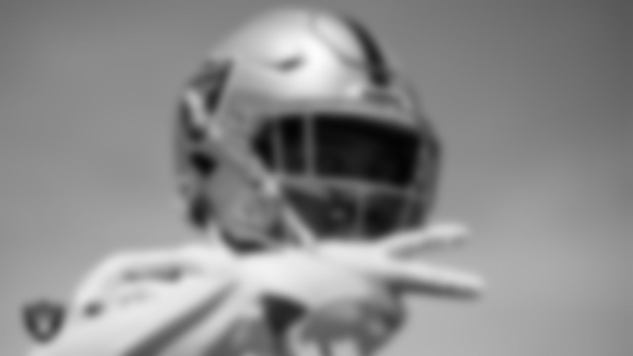 Las Vegas Raiders wide receiver DJ Turner (19) at an Organized Team Activity (OTA).