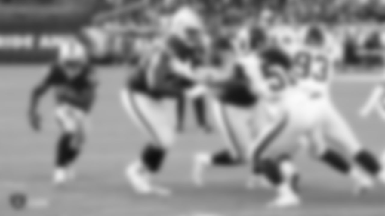 The Oakland Raiders preseason game against the Los Angeles Rams at Oakland-Alameda County Coliseum.