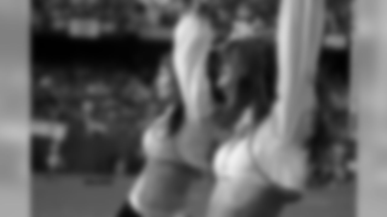 Raiderettes Abby and Brittany