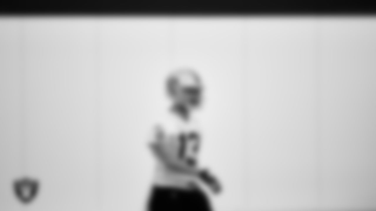 Las Vegas Raiders wide receiver Hunter Renfrow (13) during practice at Intermountain Healthcare Performance Center.
