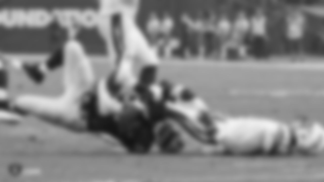 The Oakland Raiders regular season game against the Los Angeles Chargers at Oakland-Alameda County Coliseum, Sunday, November 11, 2018, in Oakland, California.