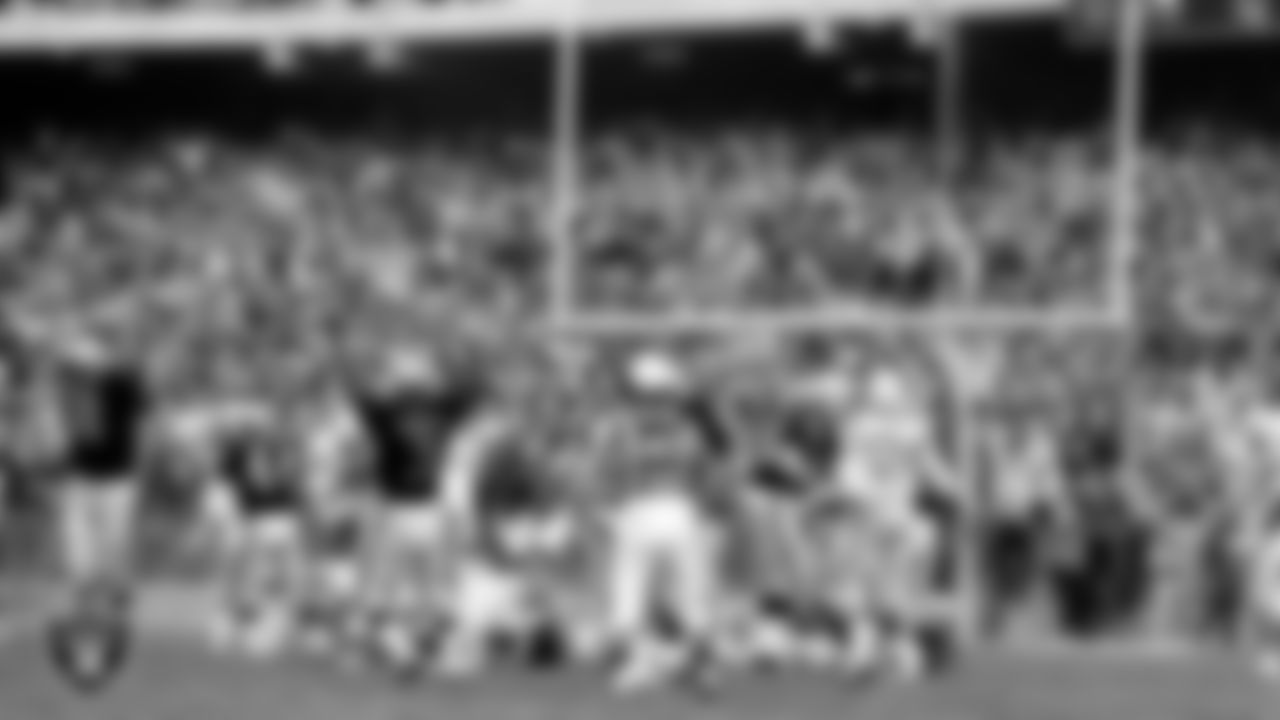 The Raiders during the regular season home game against the San Diego Chargers at Oakland-Alameda County Coliseum, Sunday, November 22, 1970, in Oakland, Calif.