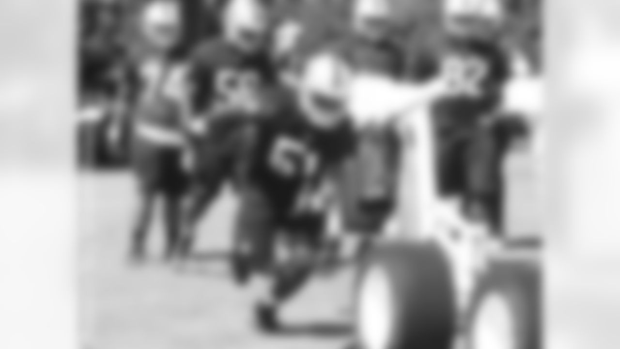 Rookie DE David Bass hits the dummy