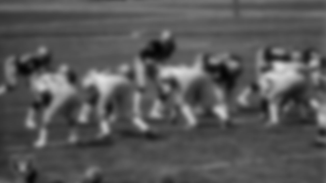 The Raiders during the regular season home game against the San Diego Chargers at Oakland–Alameda County Coliseum, Sunday, September 18, 1977, in Oakland, Calif.