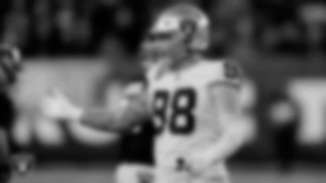 Las Vegas Raiders defensive end Maxx Crosby (98) during the postseason away game against the Cincinnati Bengals.