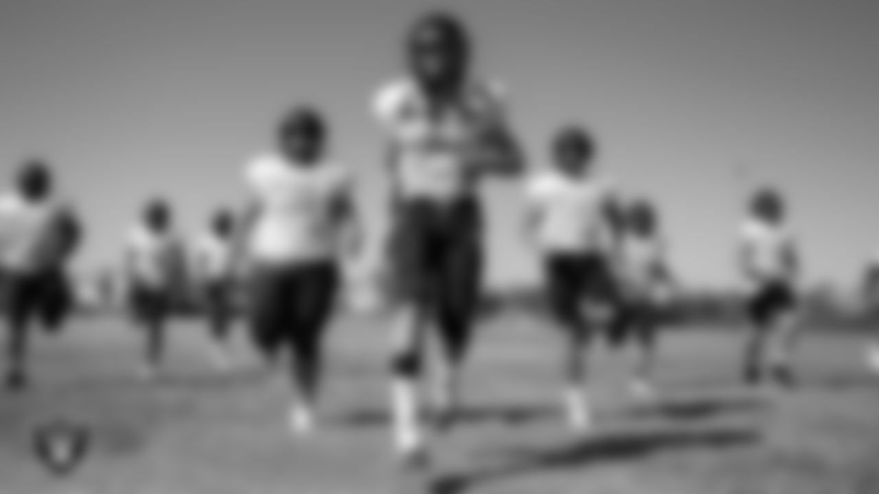 Members of the Durango High School football team go through a drill during practice at Durango High School.