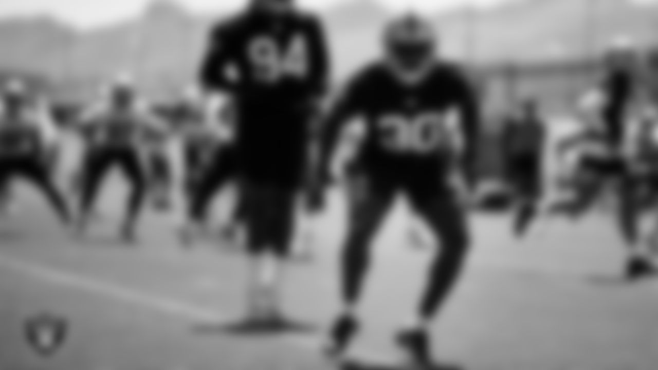 Las Vegas Raiders safety Duron Harmon (30) during Mandatory Minicamp.