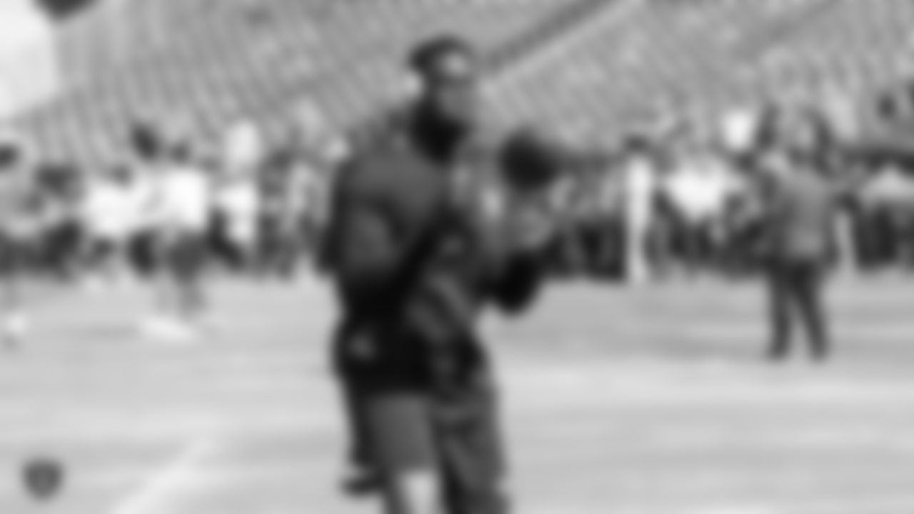 The Oakland Raiders regular season game against the Cleveland Browns at Oakland-Alameda County Coliseum, Sunday, September 30, 2018, in Oakland, California.