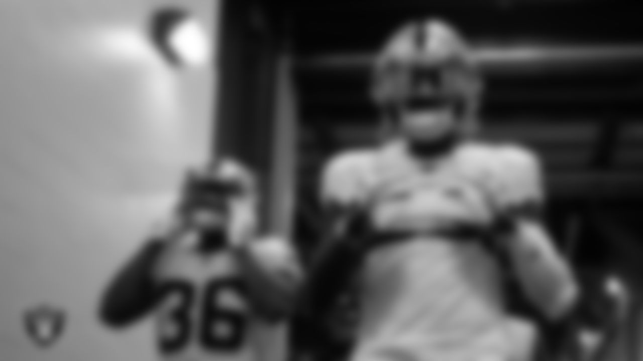 Las Vegas Raiders wide receiver Henry Ruggs III (11) walks down the tunnel before the regular season away game against the Pittsburgh Steelers.