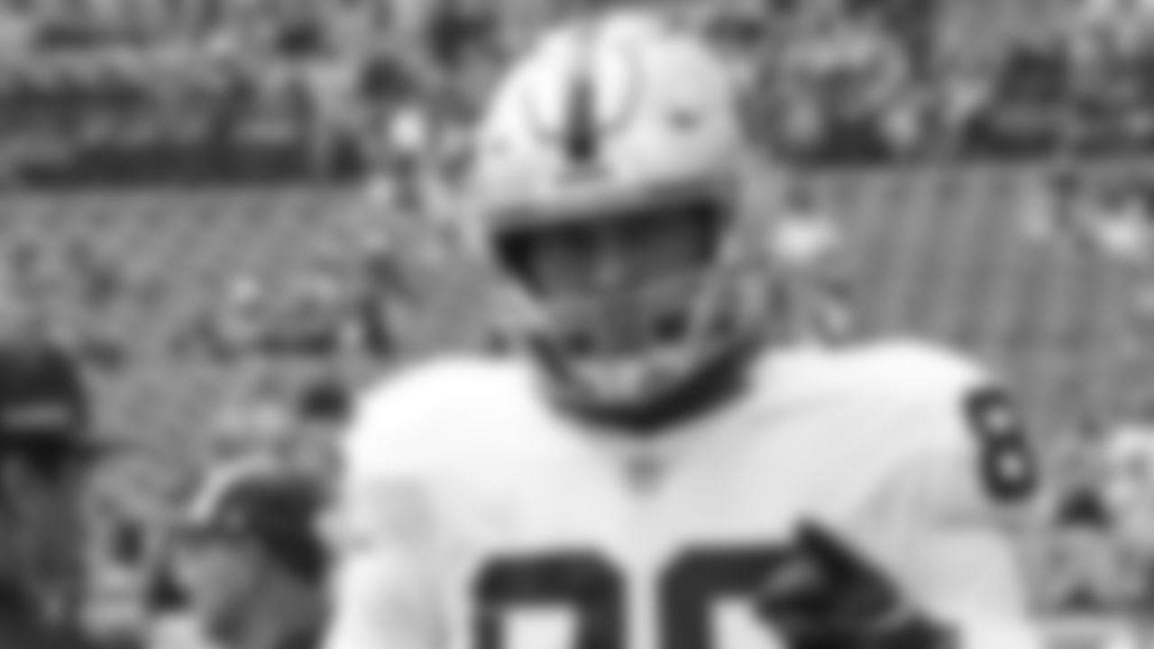 The Oakland Raiders regular season game against the Denver Broncos at Mile High Stadium, Sunday, September 16, 2018, in Denver, Colorado.