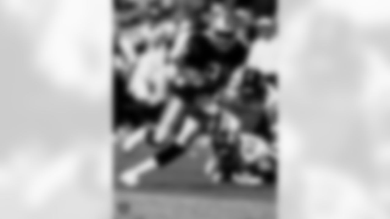 The Raiders selected Tim Brown in the 1st round of the 1988 NFL Draft. Brown played in 240 games with 198 starts recording 1,070 passes for 14,734 yards and 99 TDs. He also returned 320 punts for 3,272 yards and three touchdowns and returned 49 kickoffs for 1,235 yards and one TD. He was selected to play in nine Pro Bowls and enshrined in the Pro Football Hall of Fame in 2015.