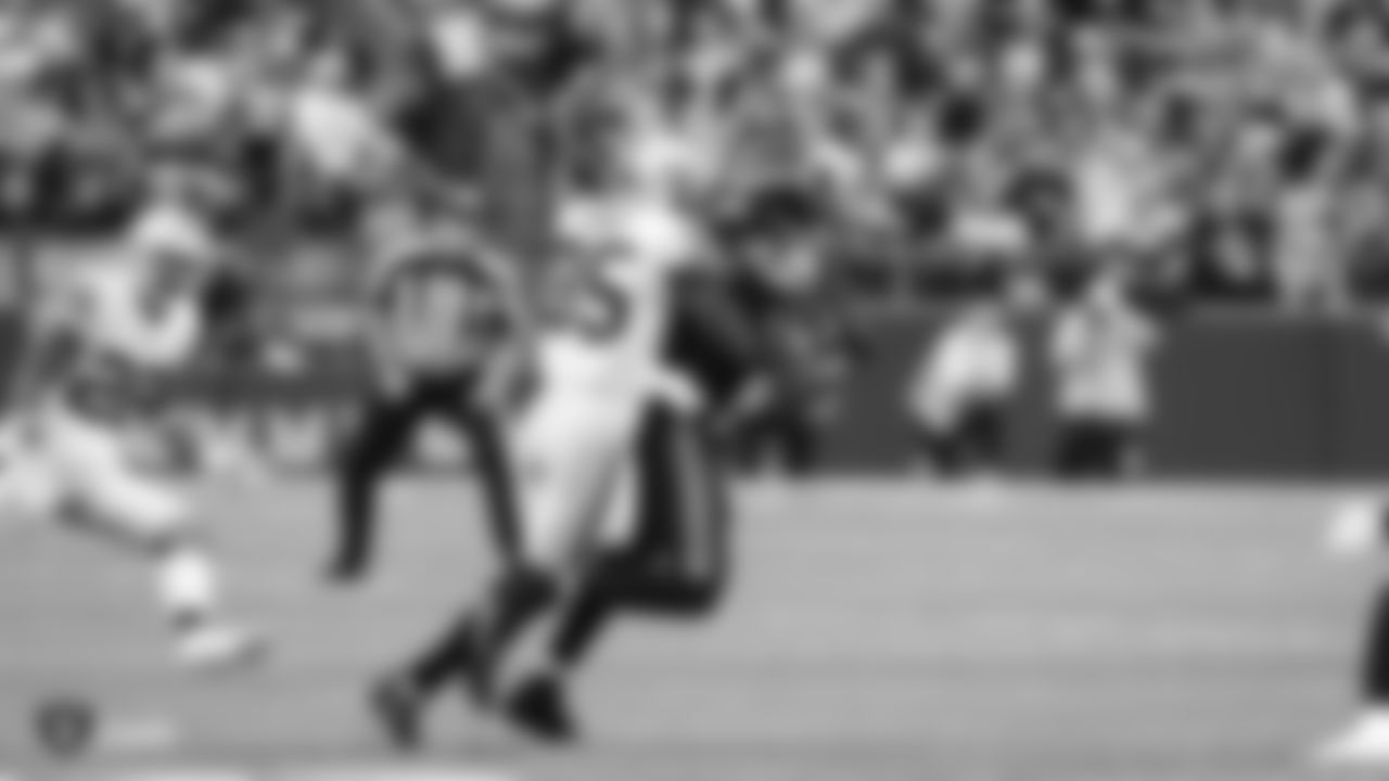 The Oakland Raiders preseason game against the Seattle Seahawks at CenturyLink Field, Thursday, August 30, 2018, in Seattle, Washington.