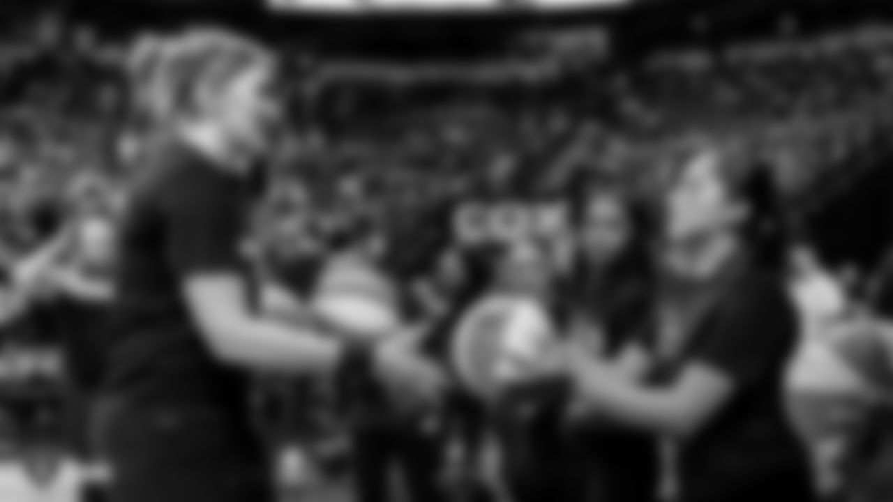 The Raiders provide youth from Las Vegas High School with the opportunity to attend a Las Vegas Aces WNBA game.