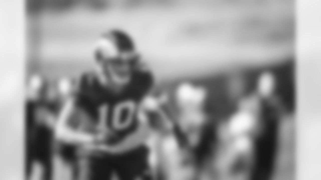 The Los Angeles Rams hit the practice field ahead of their Week 6 matchup with the New York Giants.