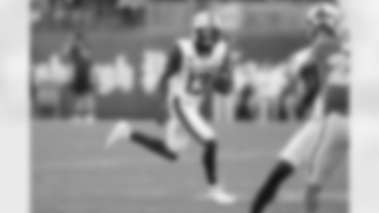 Sam James - Wide Receiver - West Virginia | 2023 Los Angeles Rams Undrafted Free Agents
AP Photo/Keith Srakocic