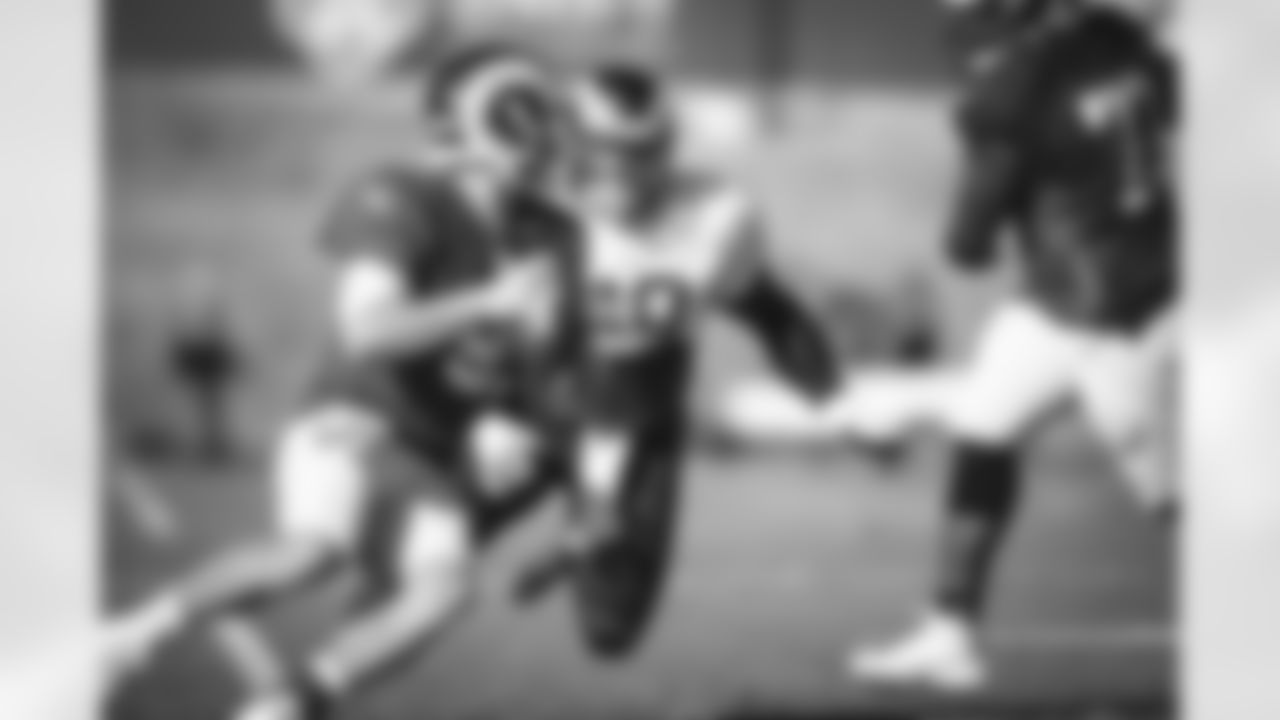 Thursday's LA Rams practice as they prepare for the Week 10 divisional matchup against the Seattle Seahawks.