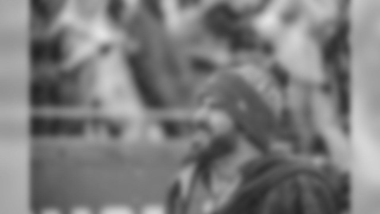AFC safety Eric Weddle, of the Baltimore Ravens, watches from the sideline during the second half of the NFL Pro Bowl football game against the NFC Sunday, Jan. 27, 2019, in Orlando, Fla. (AP Photo/Phelan M. Ebenhack)