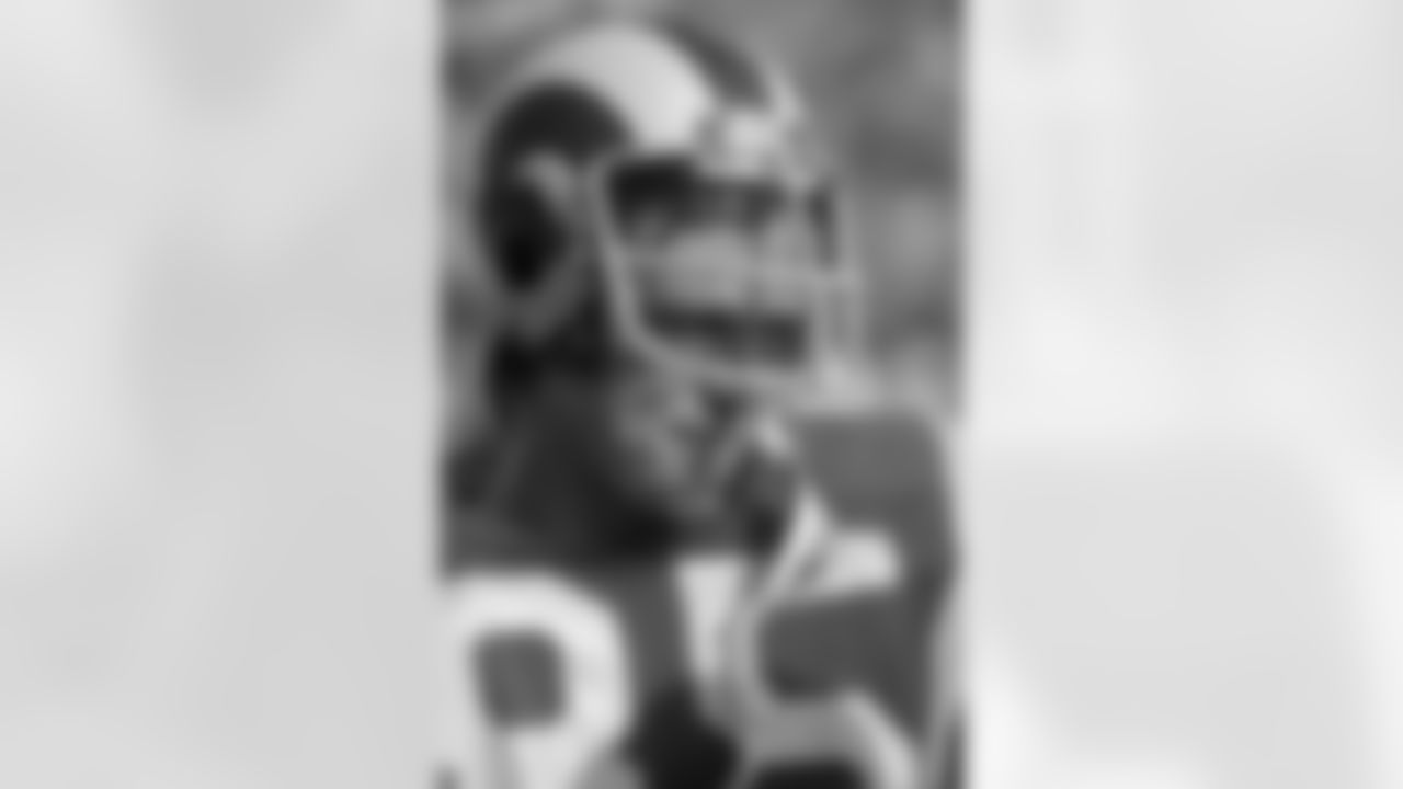 Los Angeles Rams Hall of Fame defensive end Jack Youngblood (85) watches from the sideline during an NFL game in 1978. (Score). (Peter Read Miller via AP)