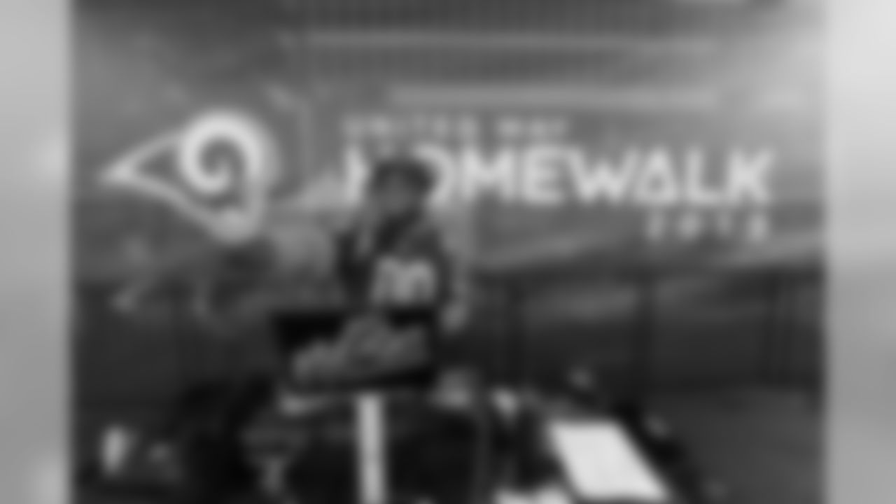 United Way of Greater Los Angeles and the Los Angeles Rams Gear Up for the 12th Annual HomeWalk to bring awareness to end homelessness in L.A. County. Saturday, May 18th, 2019, Los Angeles, CA. (Will Navarro/Rams)Navarro/Rams)