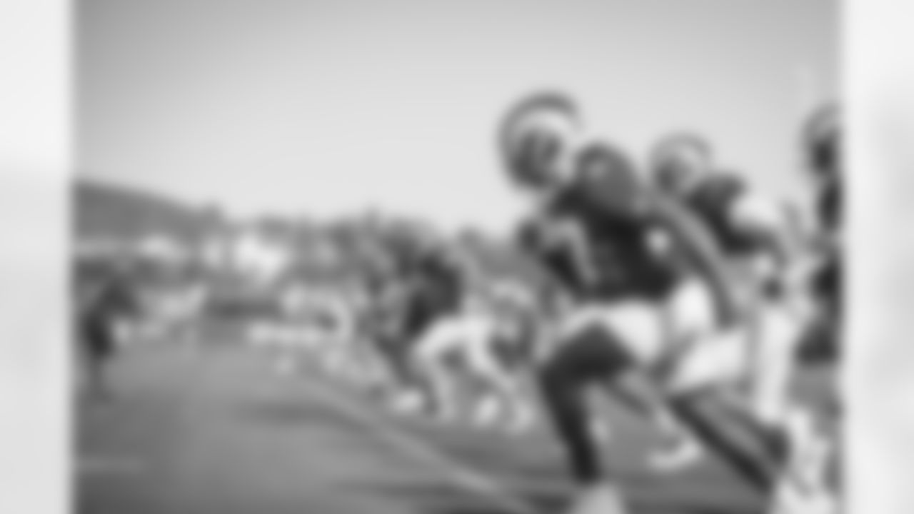 The Los Angeles Rams were back out on the practice field on Thursday in preparation for their Week 4 game against the New York Giants.