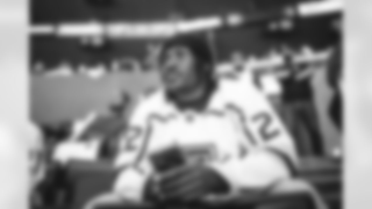 Los Angeles Rams defensive backs attended the Los Angeles Kings home opener.