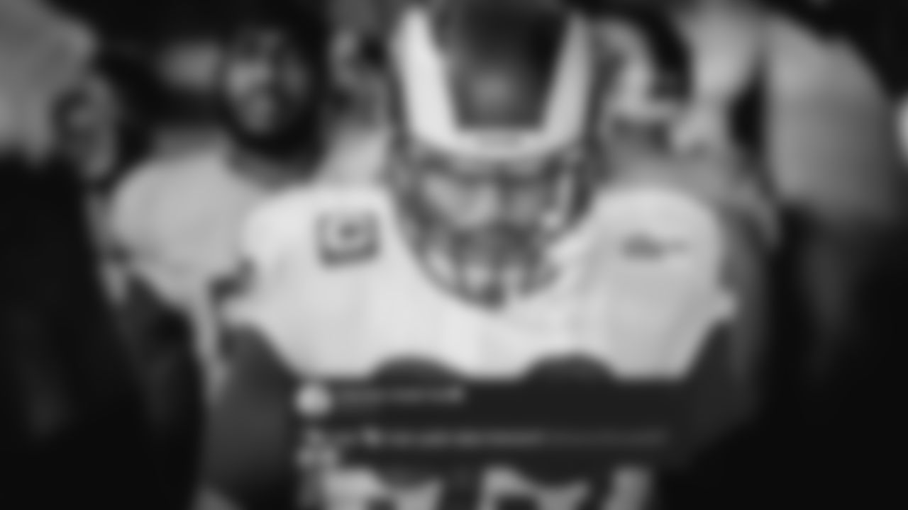 The Los Angeles Rams react on social media after defeating the Washington Football Team and Aaron Donald's dominate 4 sack performance.