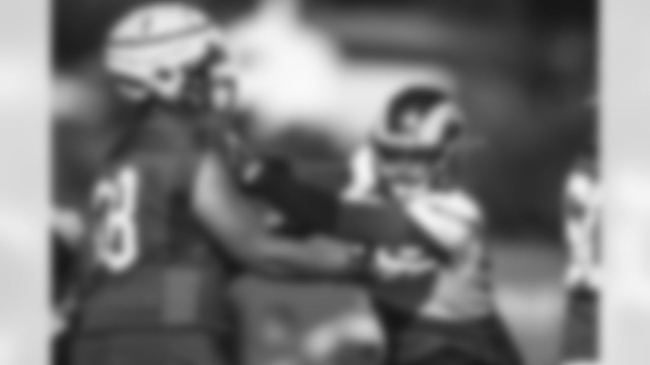 The Los Angeles Rams hit the practice field in preperation of the Week 8 matchup against the Houston Texans.