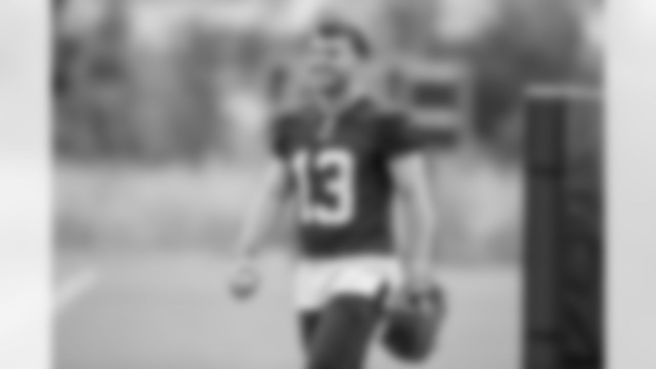 Wide receiver (13) Austin Phoehl of the Los Angeles Rams practices on day 5 of Phase II of the offseason program workouts, Monday, May 6, 2019, in Thousand Oaks, CA. (Jeff Lewis/Rams)