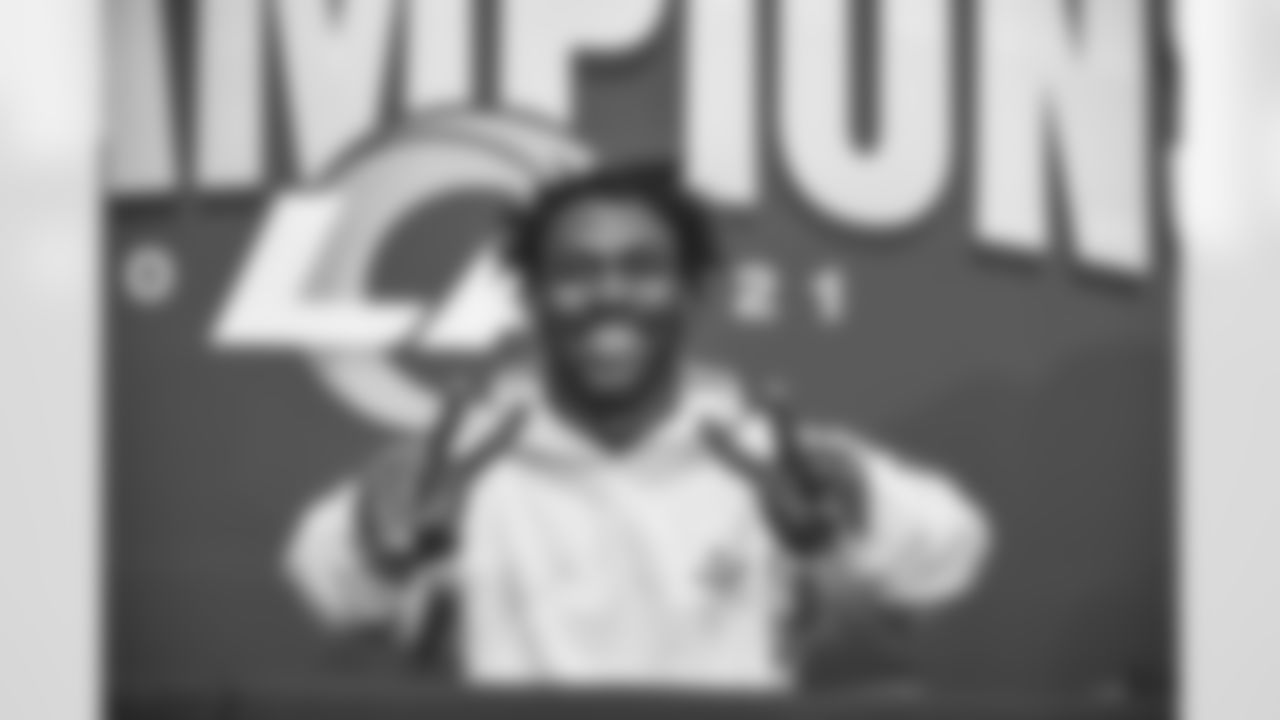 Steven Jackson during Vamos Rams Champions Tour en México.