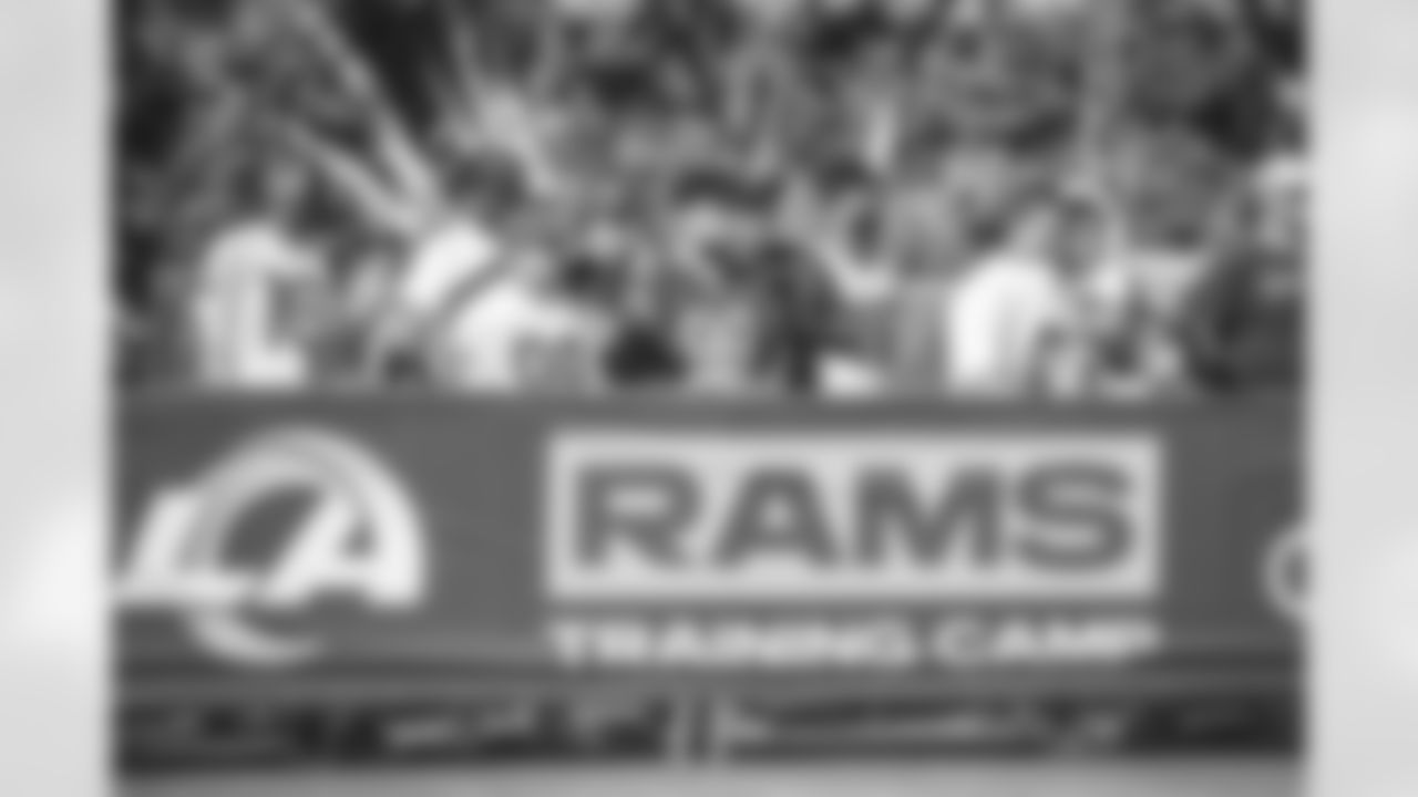 2021 Rams Camp Day 7 (Jeff Lewis/LA Rams)