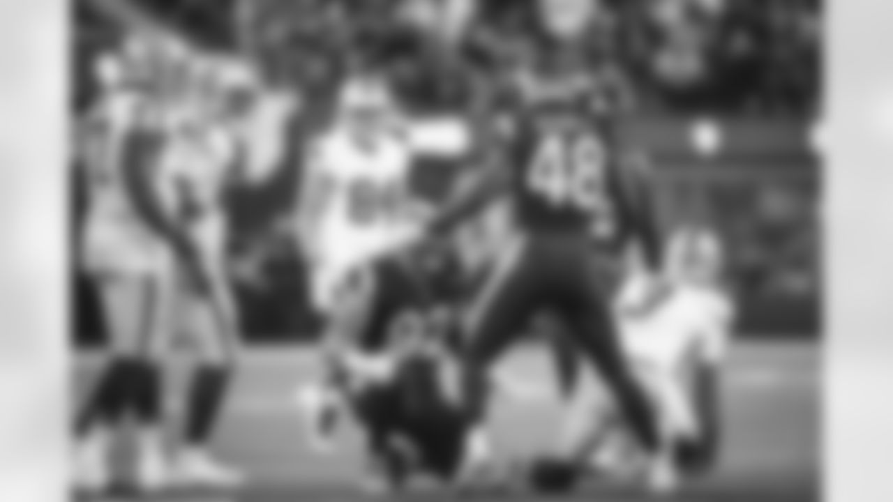 The Las Angeles Rams take on the Las Vegas Raiders during the 2021 preseason at SoFi Stadium.