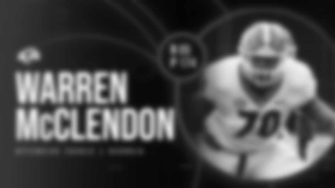Los Angeles Rams 2023 NFL Draft | Georgia offensive tackle Warren McClendon