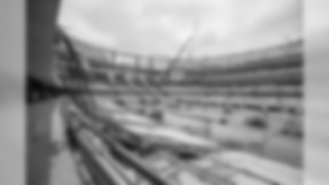 The Rams new stadium at Hollywood Park under construction, Friday, June 7, 2019, in Inglewood, CA. (Jeff Lewis/Rams)