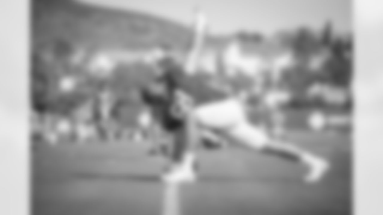The Los Angeles Rams were back out on the practice field on Thursday in preparation for their Week 4 game against the New York Giants.