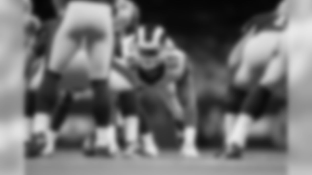 Defensive tackle (69) Sebastian Joseph-Day of the Los Angeles Rams lines up against the New Orleans Saints during the Rams 28-0 loss to the Saints in an NFL Week 4 preseason game, Thursday, August 30, 2018, in New Orleans, LA. (Jeff Lewis/Rams)